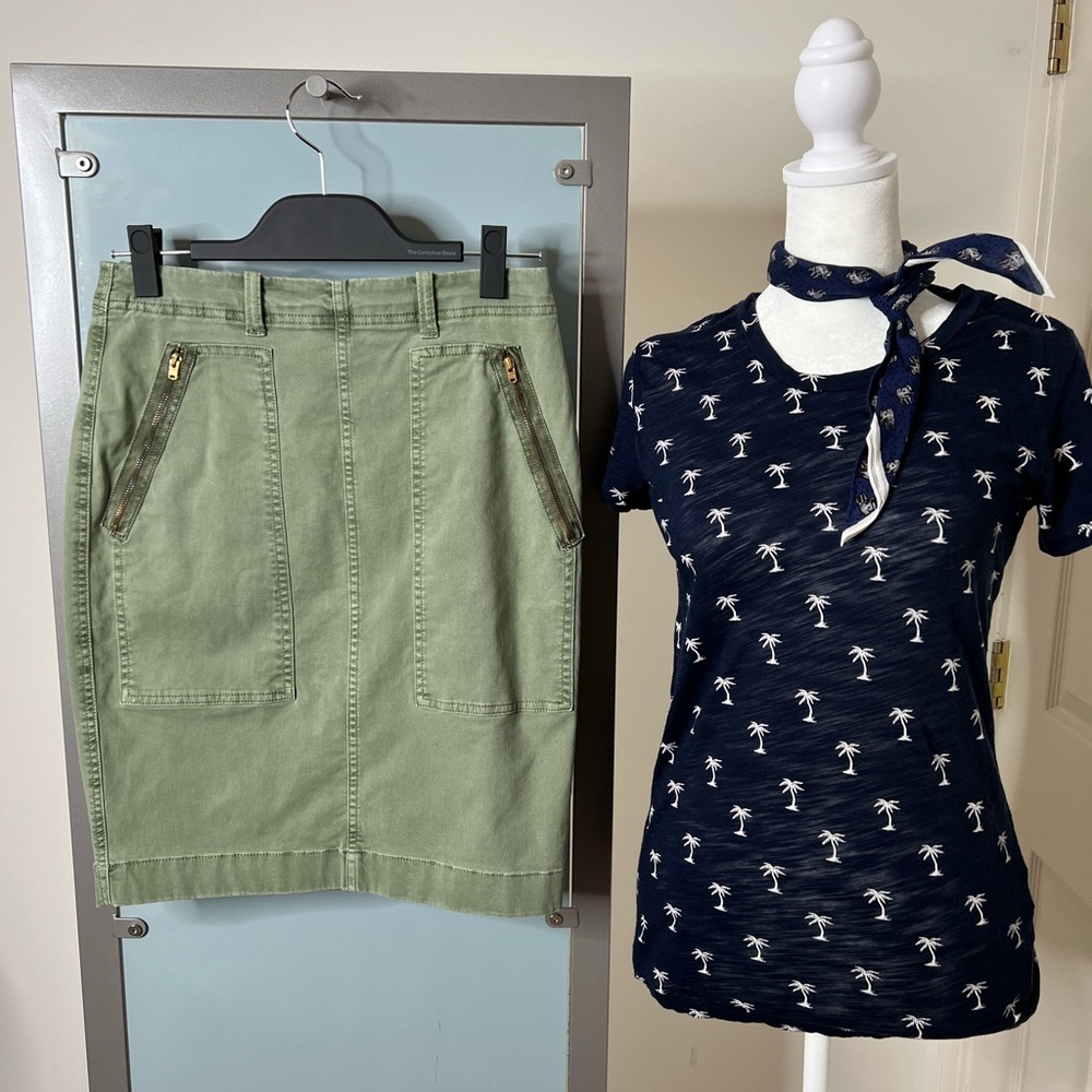 J. Crew Cargo Skirt